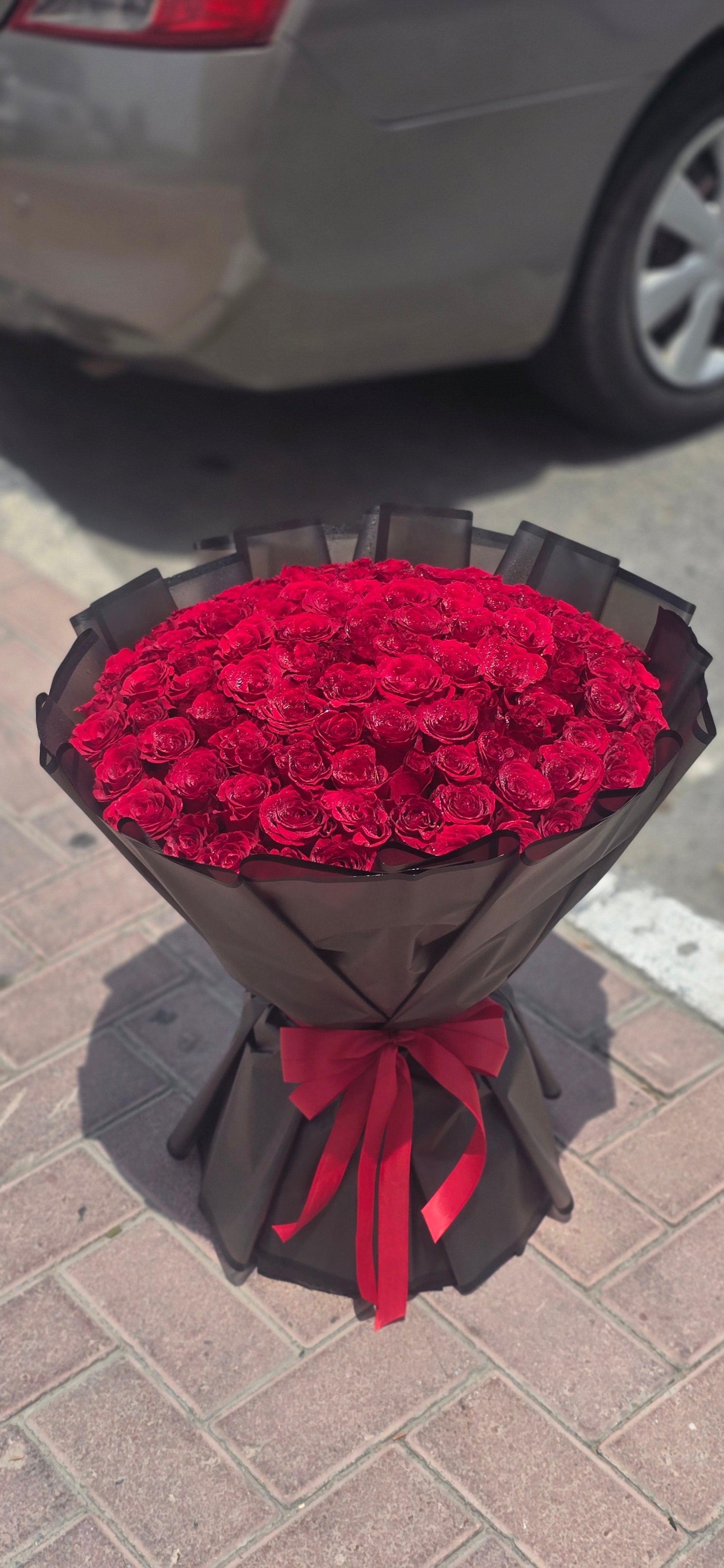 101 RED ROSES 🌹