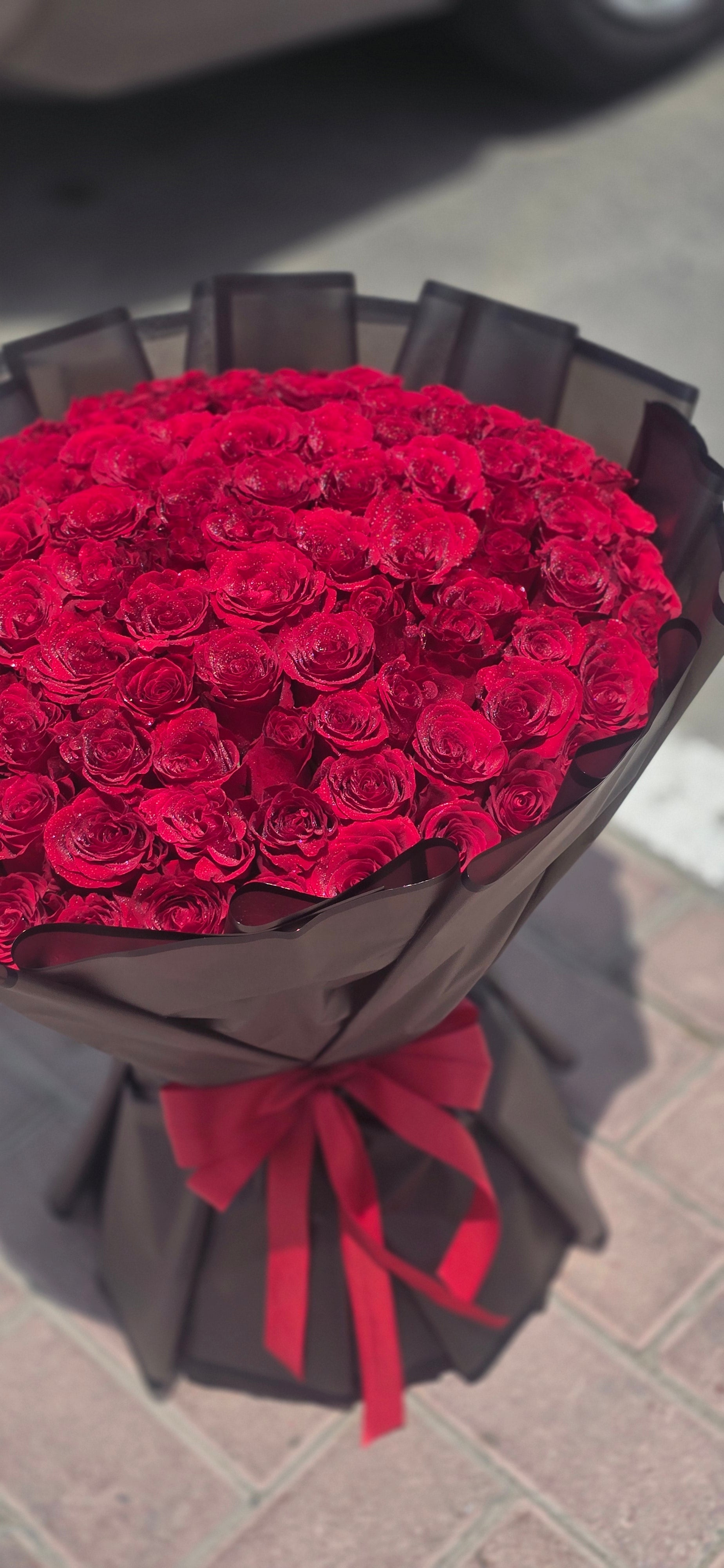 101 RED ROSES 🌹